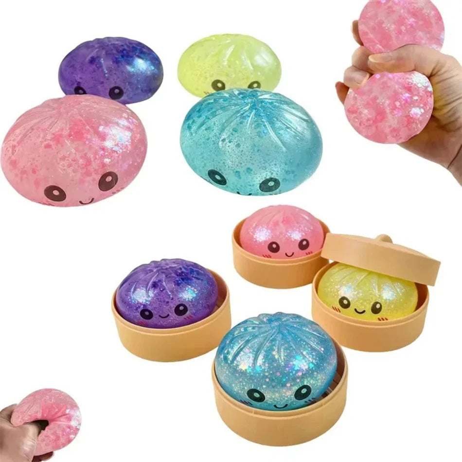 Glitter Dumpling Stress Relief Toy