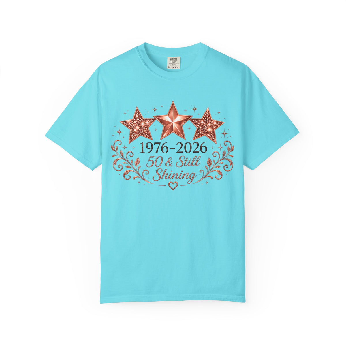 50 & Still Shining 1976-2026 T-Shirt