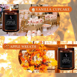 Fall Scented Soy Candle Set