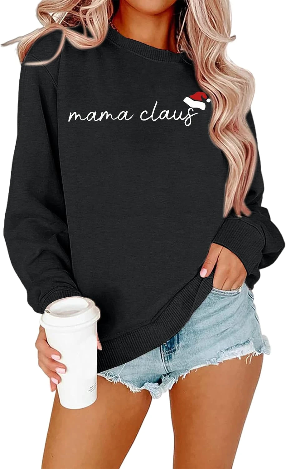Christmas Mama Claus Sweatshirt