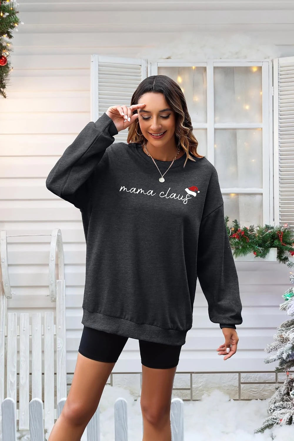 Christmas Mama Claus Sweatshirt