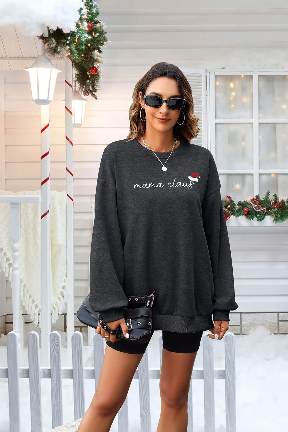 Christmas Mama Claus Sweatshirt