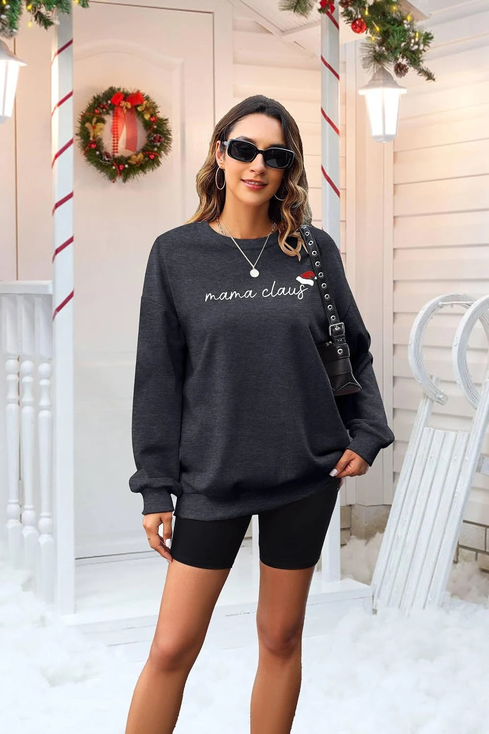 Christmas Mama Claus Sweatshirt
