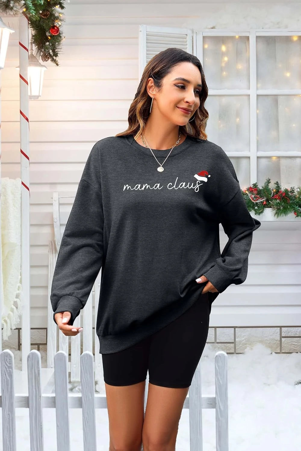 Christmas Mama Claus Sweatshirt