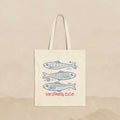 Sardinely Cute Fish Tote Bag