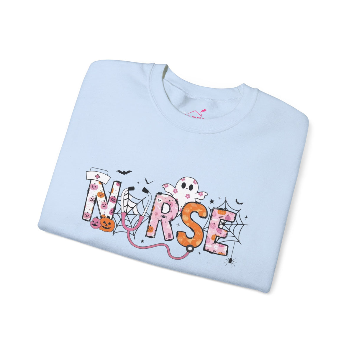 Spooky Nurse Sweatshirt | Preppy Halloween Crewneck