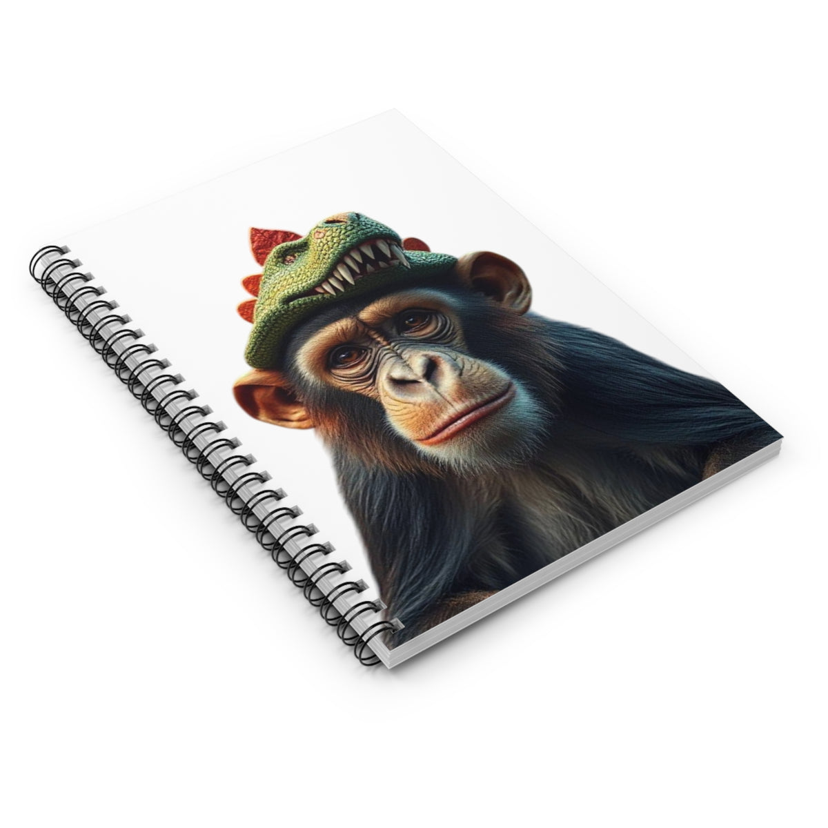 Monkey Whimsical Spiral Notebook