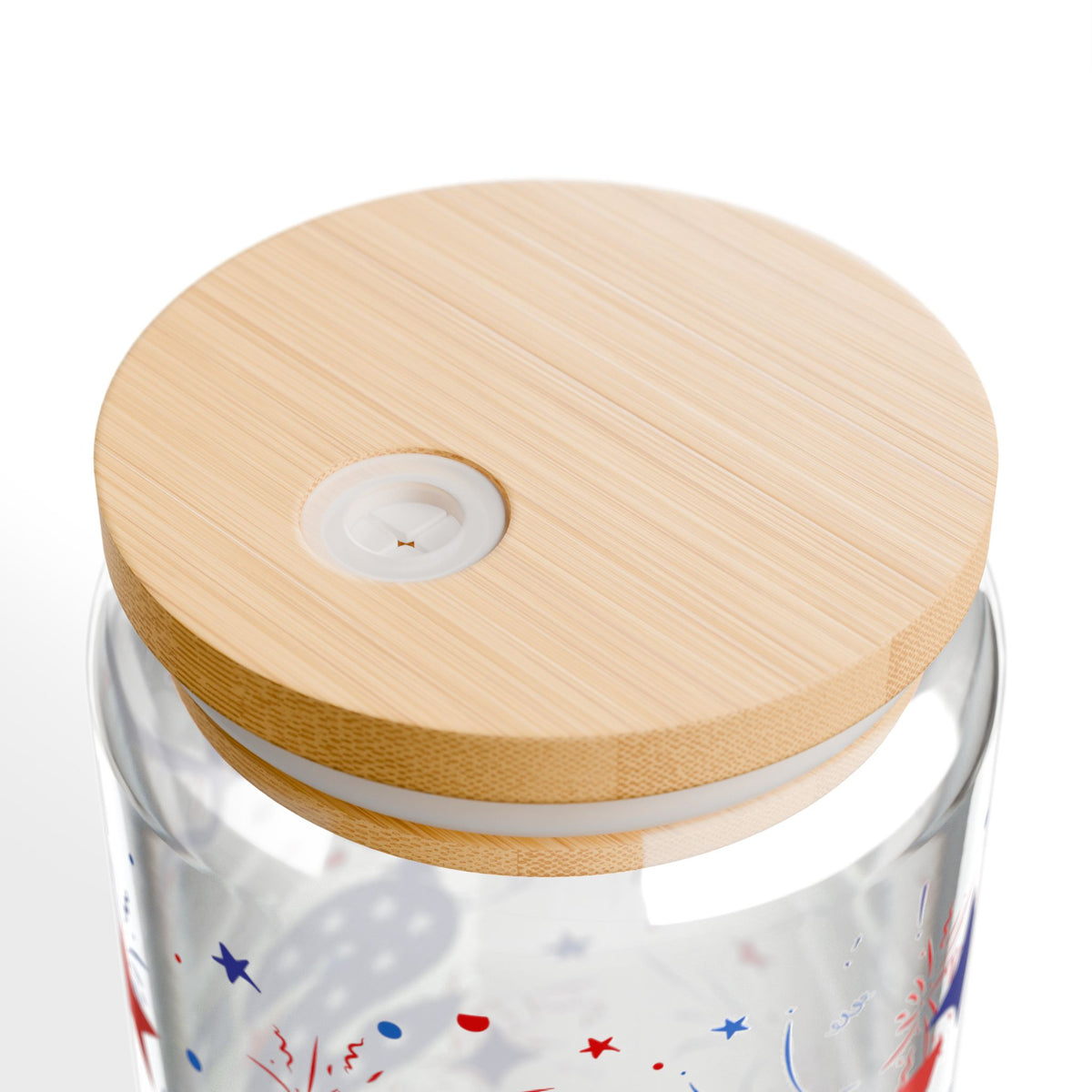 Patriotic Oh My Stars Sipper Glass