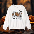 mama halloween sweatshirt leopard drip