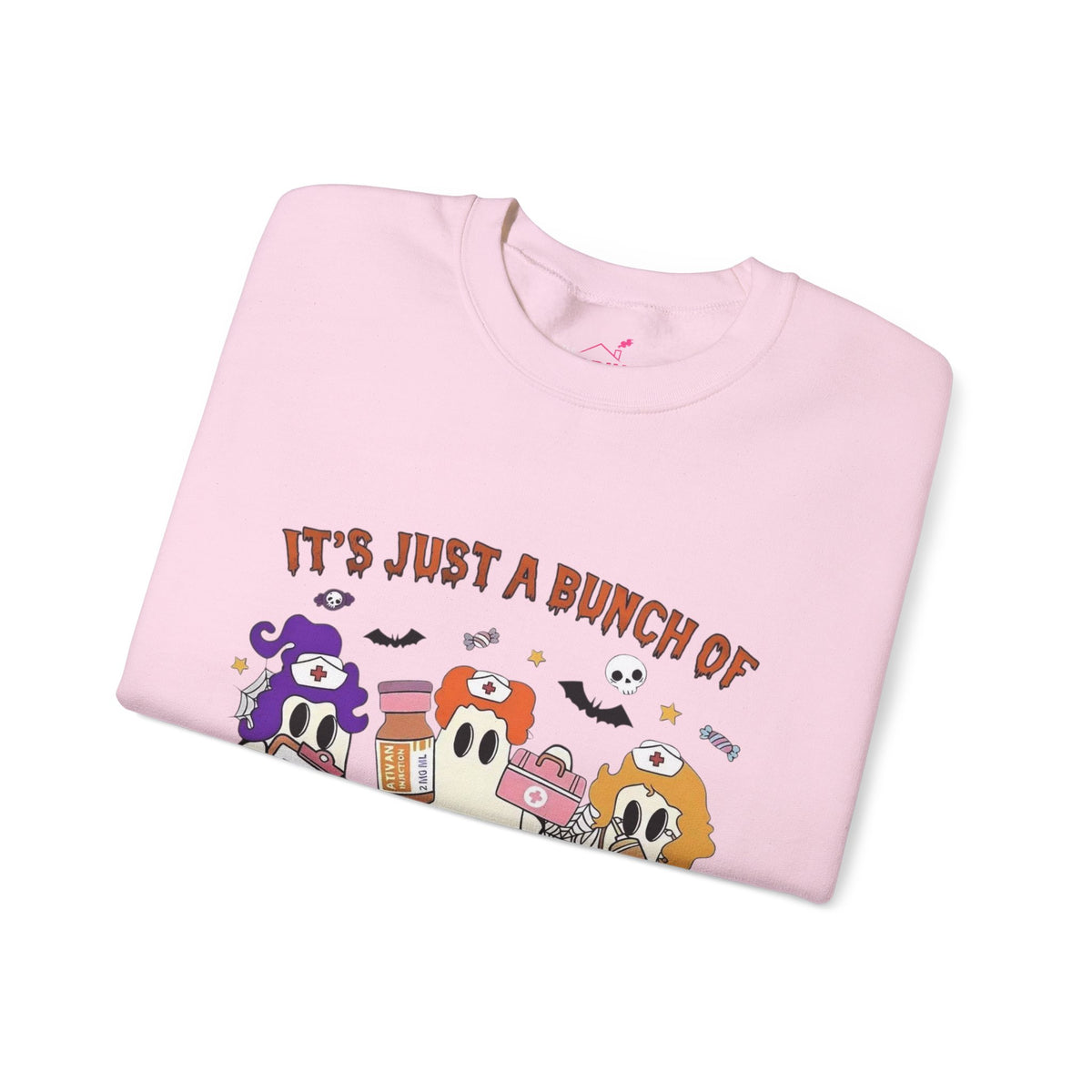 Nurse Hocus Poke Us Crewneck Sweatshirt