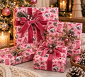 Pink Disco Cowgirl Wrapping Paper