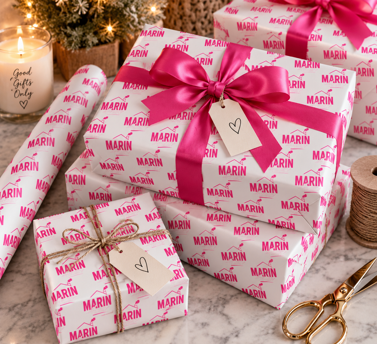 Custom Business Wrapping Papers