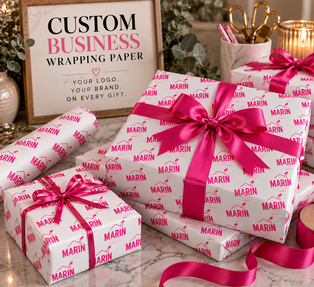 Custom Business Wrapping Papers