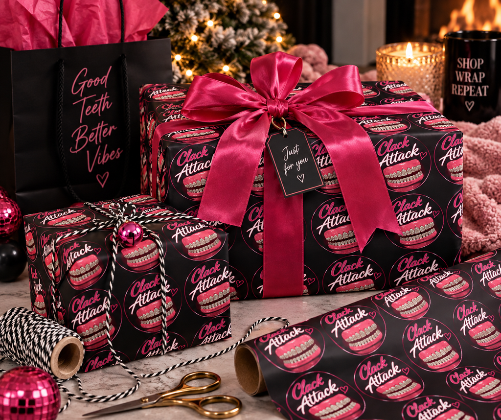 Clack Attack Denture Baddie Wrapping Papers