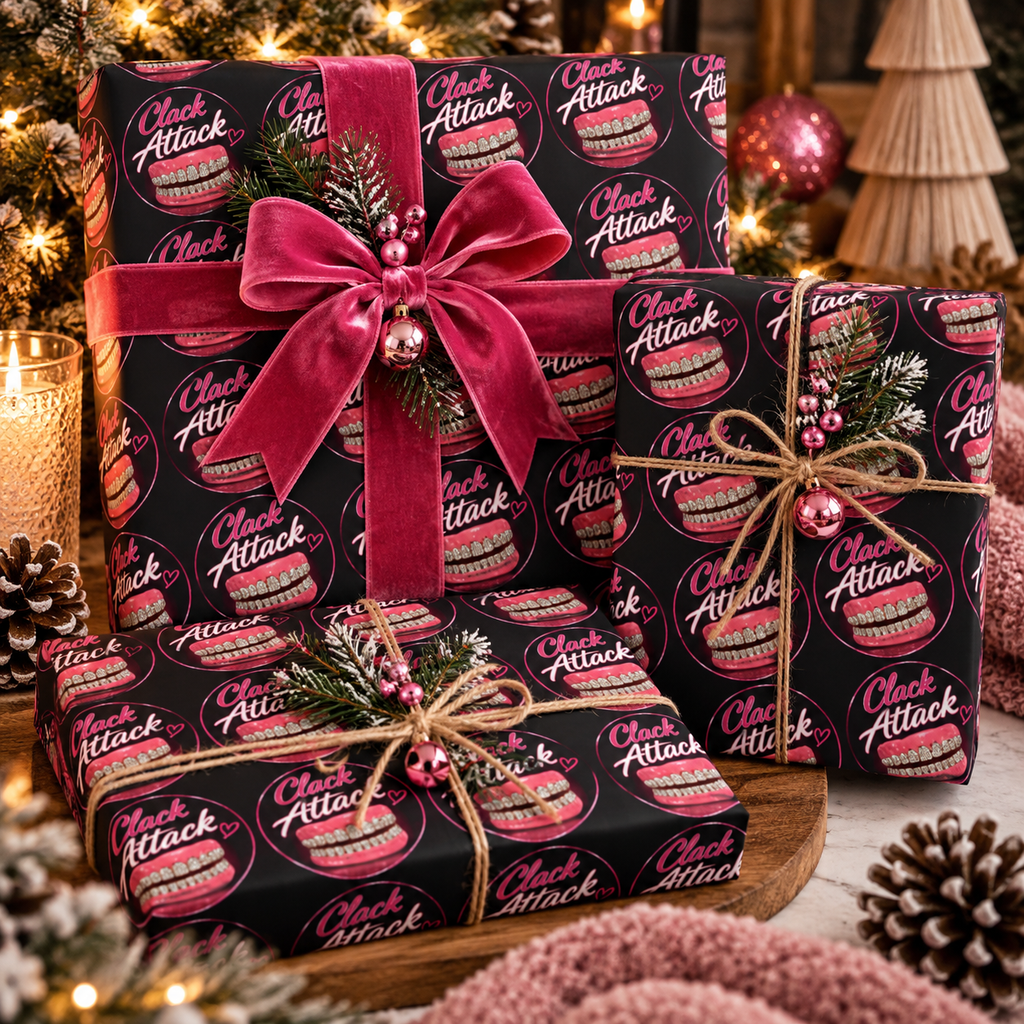 Clack Attack Denture Baddie Wrapping Papers
