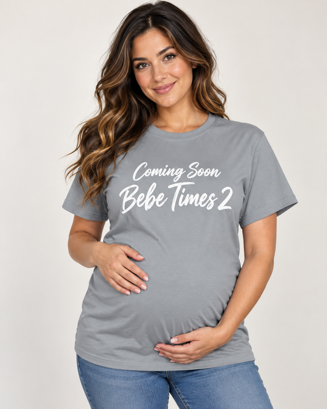 Coming soon bebe times 2 Unisex Heavy Cotton Tee