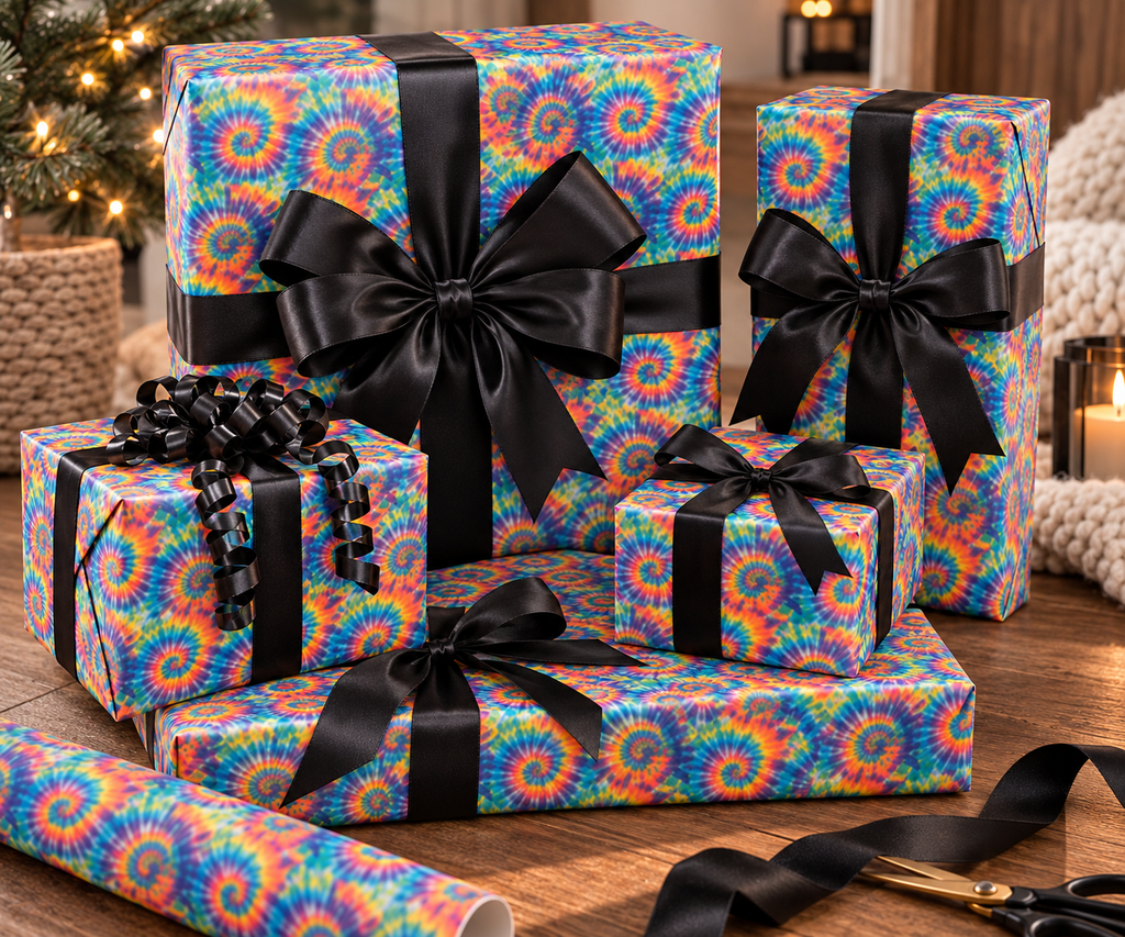 Tie DYE Wrapping Paper