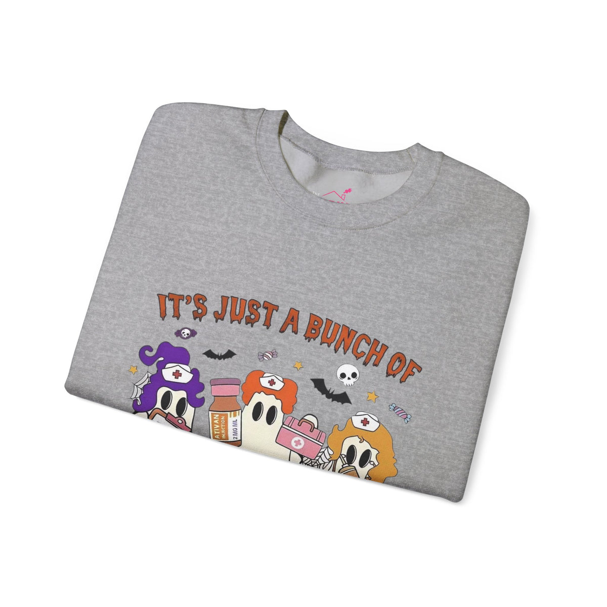 Nurse Hocus Poke Us Crewneck Sweatshirt