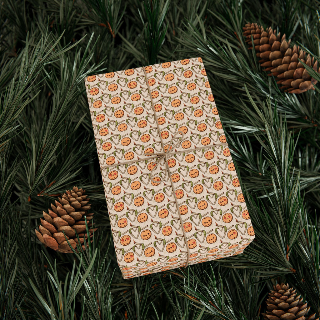 Retro Valentines Floral Pattern Wrapping Paper | Vintage Flower Gift Wrap