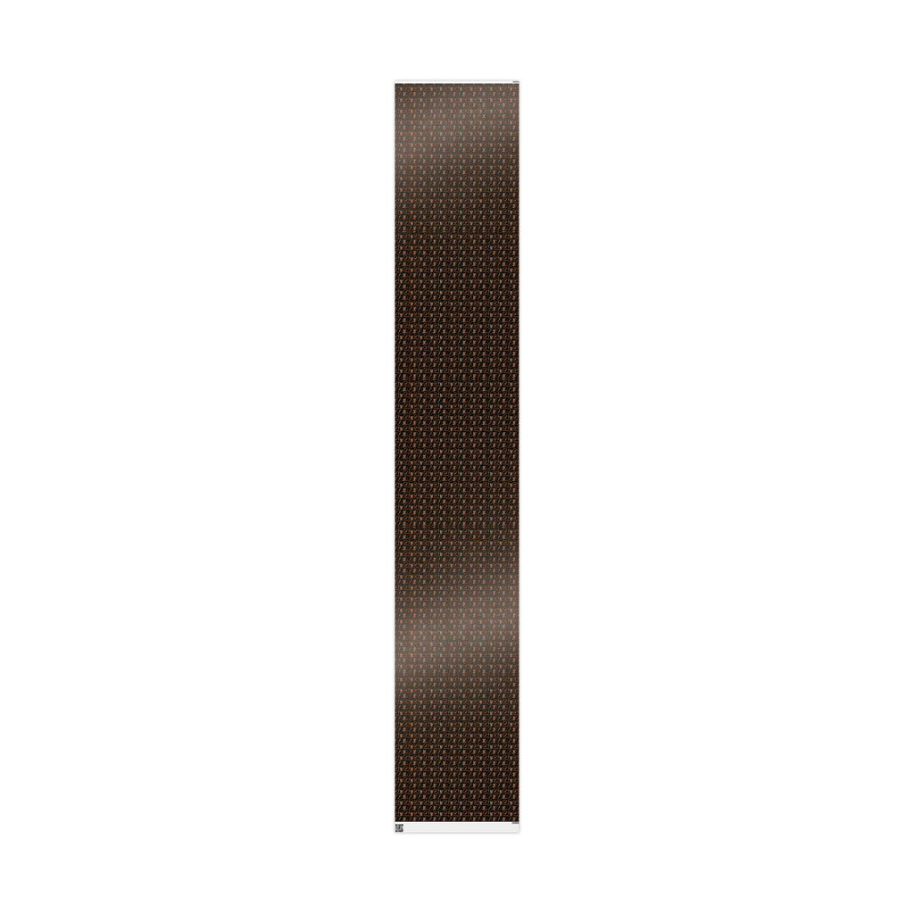 Leather Belt  & Cigars Mens Pattern Wrapping Paper | Vintage Buckle Repeat Print