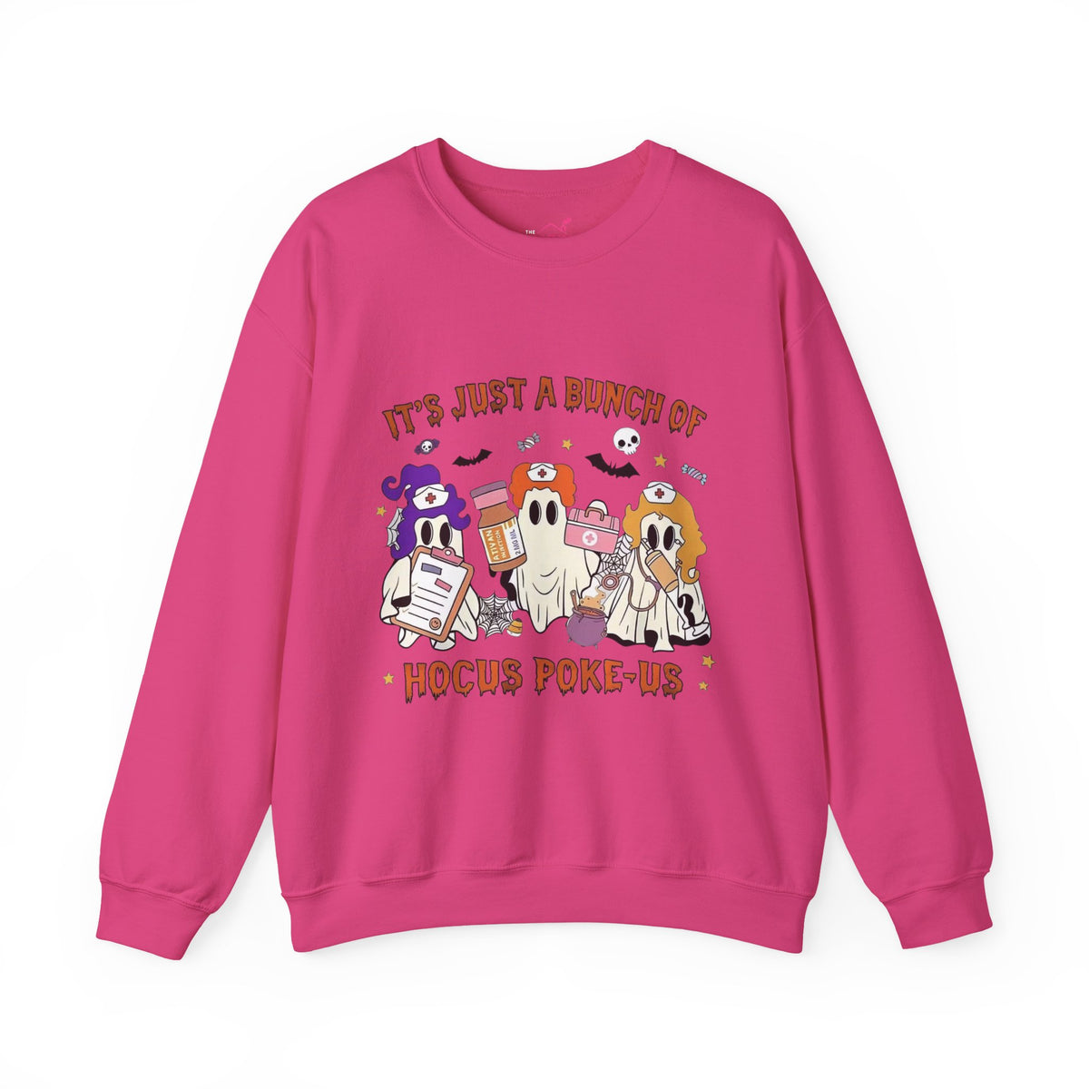 Nurse Hocus Poke Us Crewneck Sweatshirt