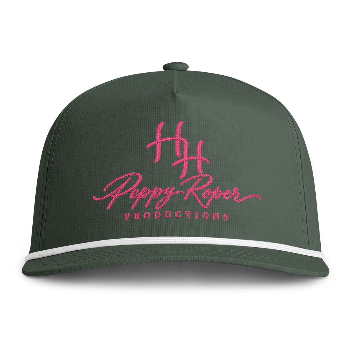 Custom Embroidered Business Logo Rope Hat | Personalized Company Hats & Branding Sunwashed