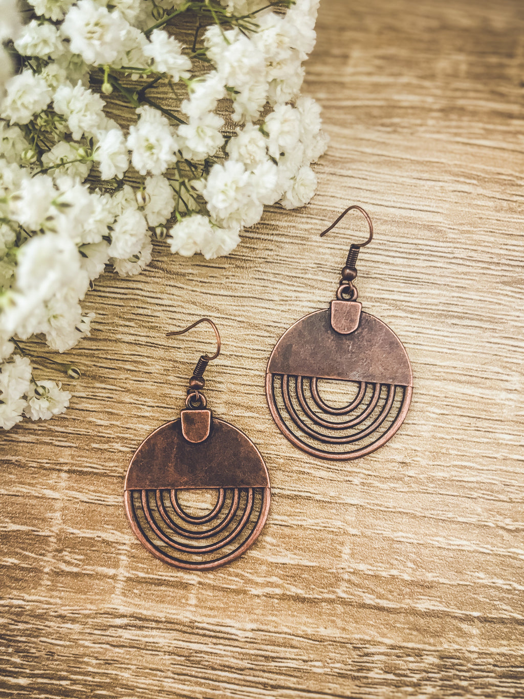 Copper Horizon Earrings