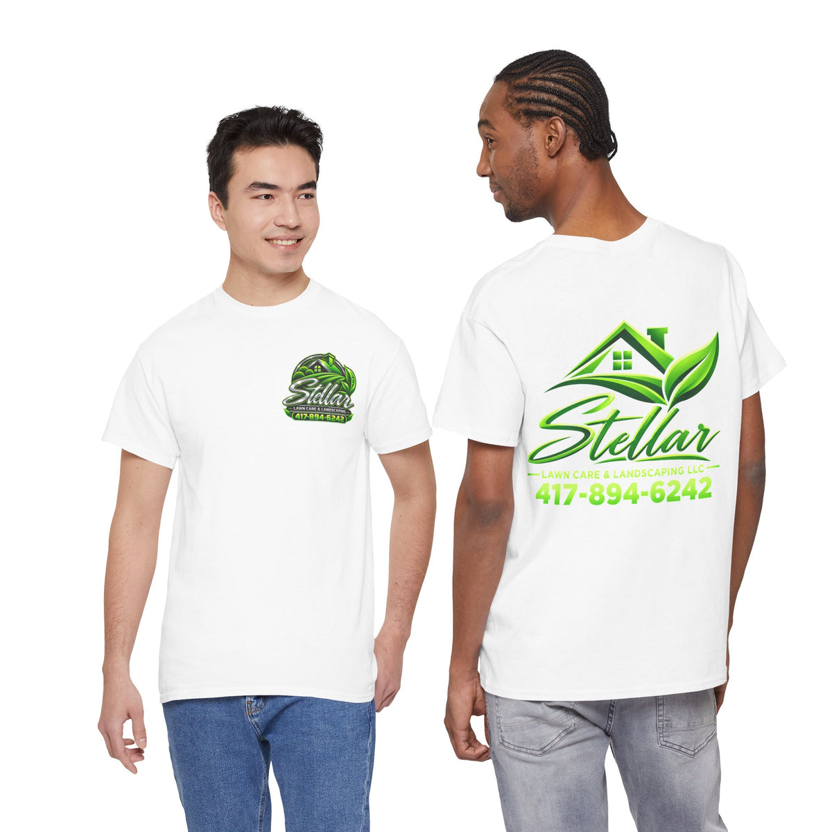 Custom Business Logo T-Shirt | Personalized Company Shirts | Employee Uniforms & Small Business Apparel