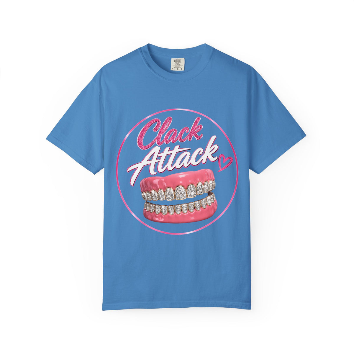 Clack Attack Blingy Denture T-shirt