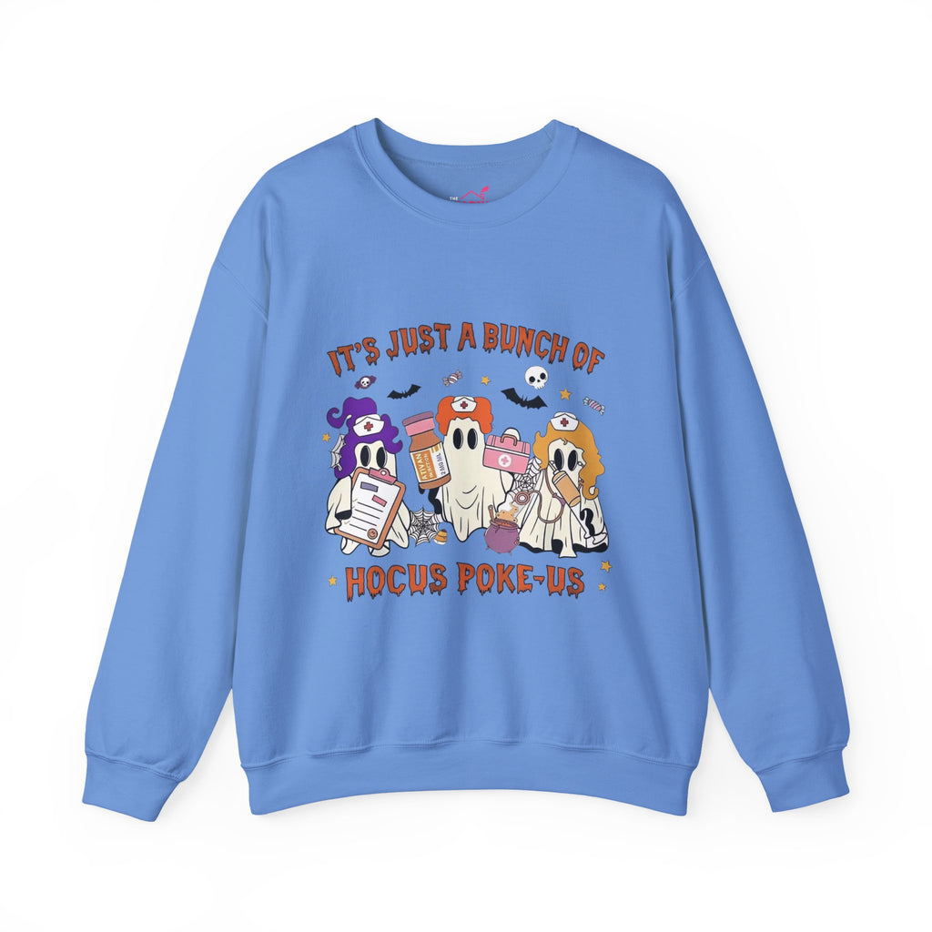 Nurse Hocus Poke Us Crewneck Sweatshirt