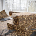 Brown Antler Pattern Wrapping Paper | Marble Gift Wrap Roll