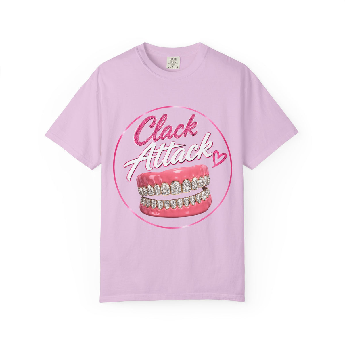 Clack Attack Blingy Denture T-shirt