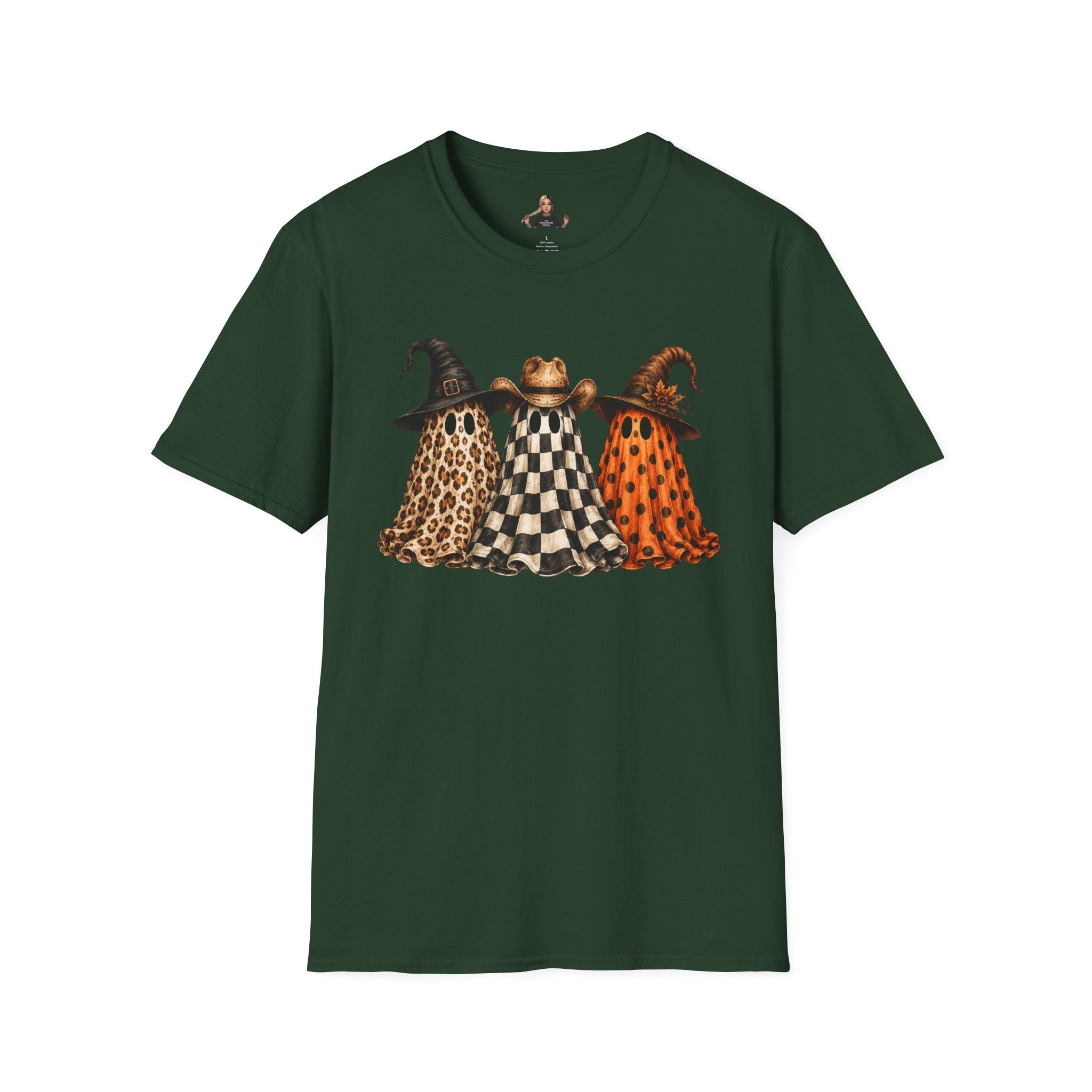 Checkered Ghost T-Shirt