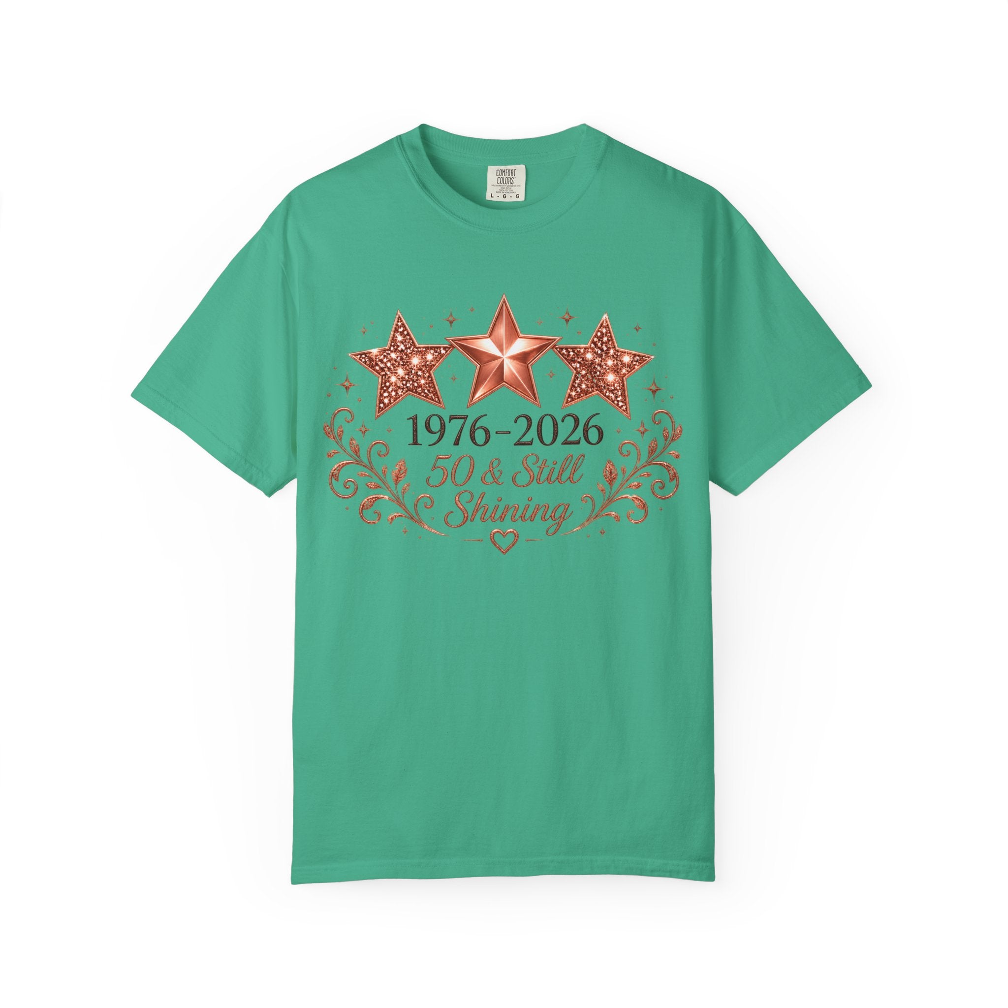 50 & Still Shining 1976-2026 T-Shirt