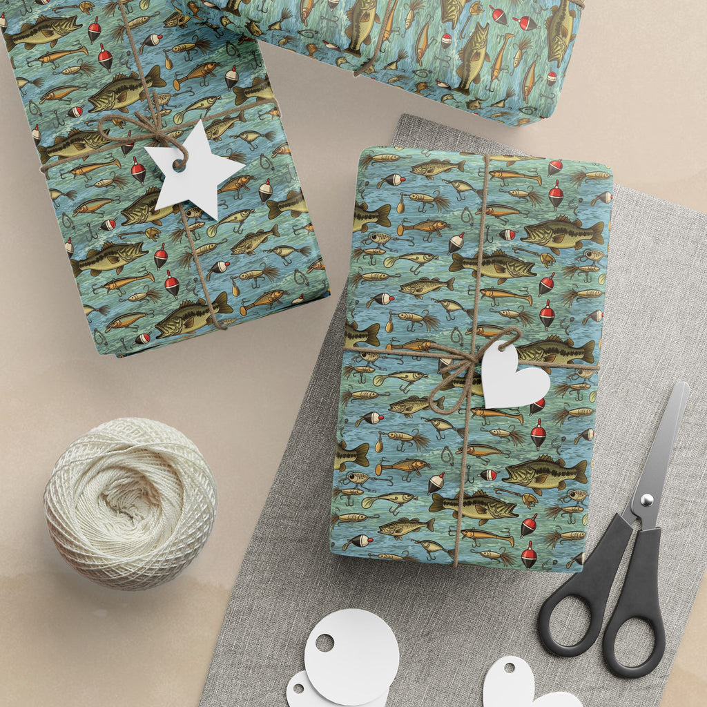 Fish Pattern Wrapping Paper
