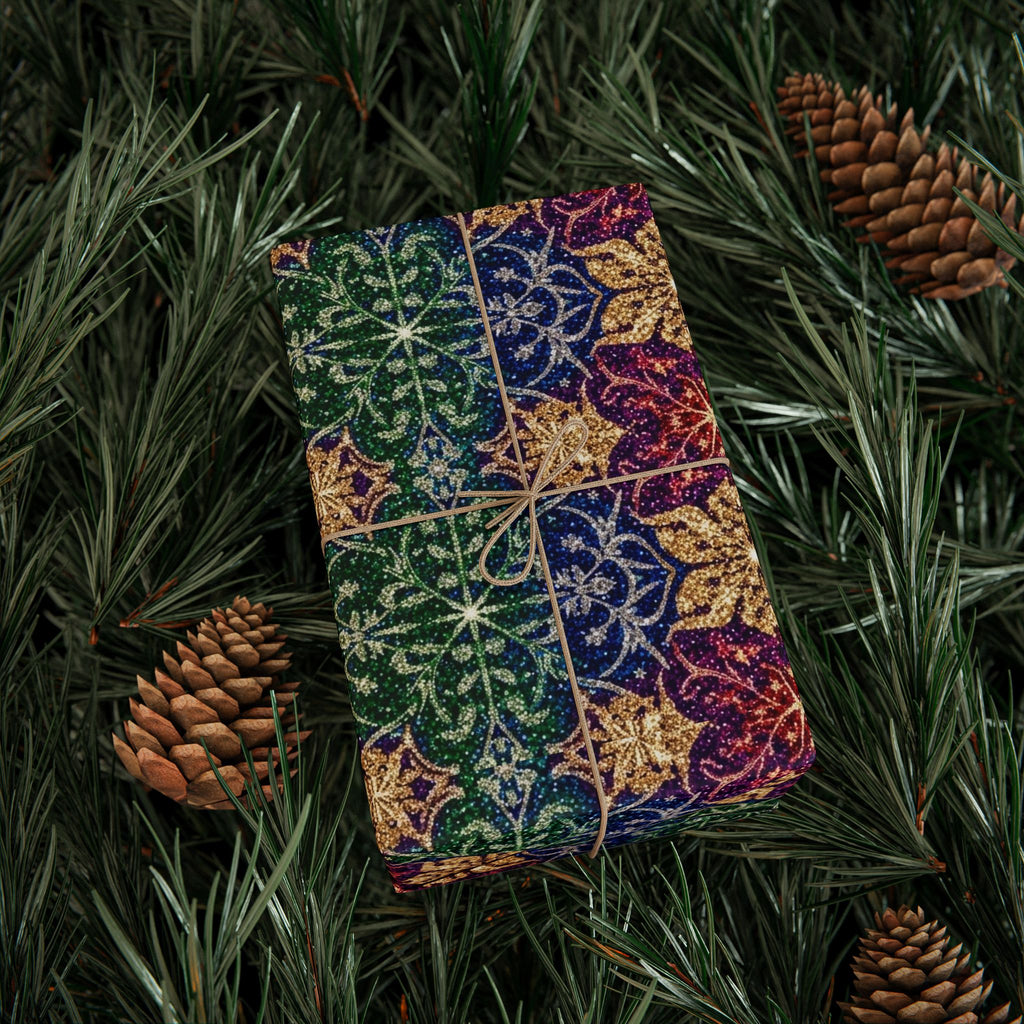 Festive Wrapping Paper Roll - Colorful Gift Wrap for Holidays, Birthdays, Parties, Crafting, and Celebrations