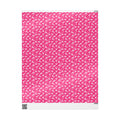Pink Camo Deer Pattern Wrapping Paper | Pink Cat Camouflage Gift Wrap