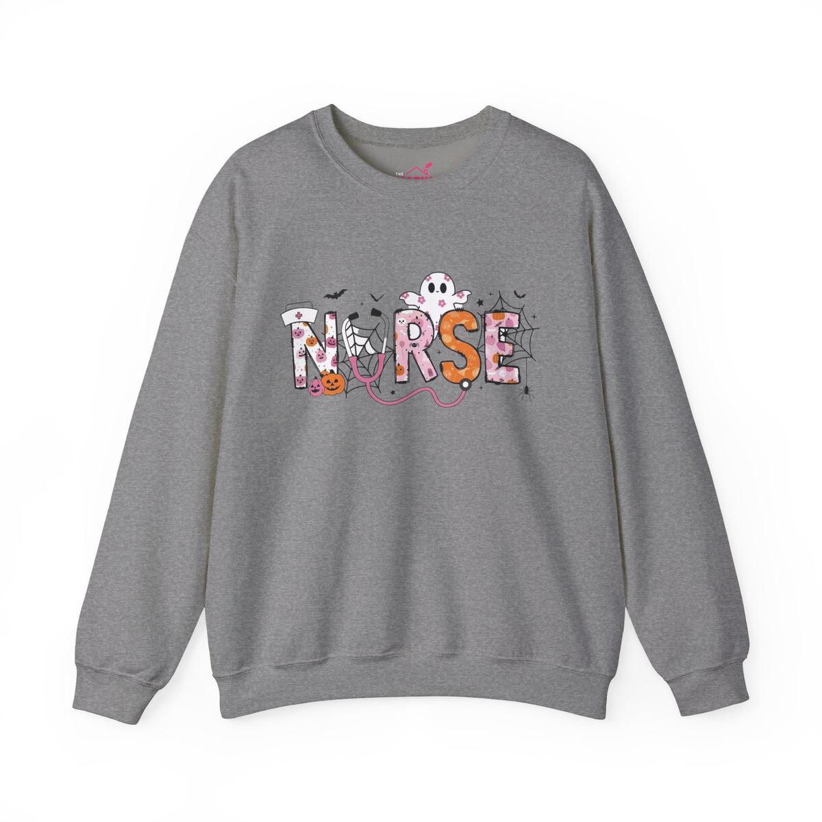 Spooky Nurse Sweatshirt | Preppy Halloween Crewneck