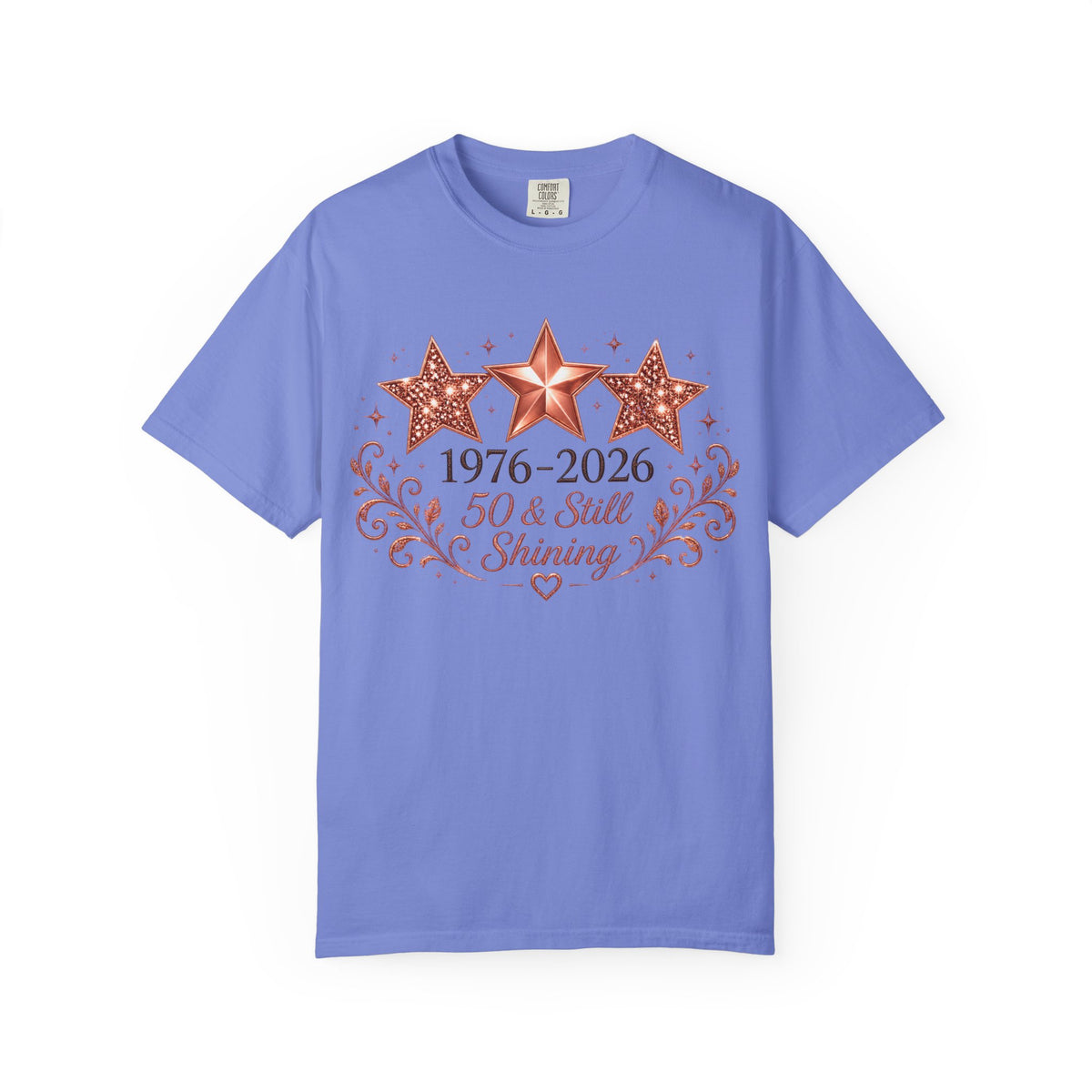 50 & Still Shining 1976-2026 T-Shirt