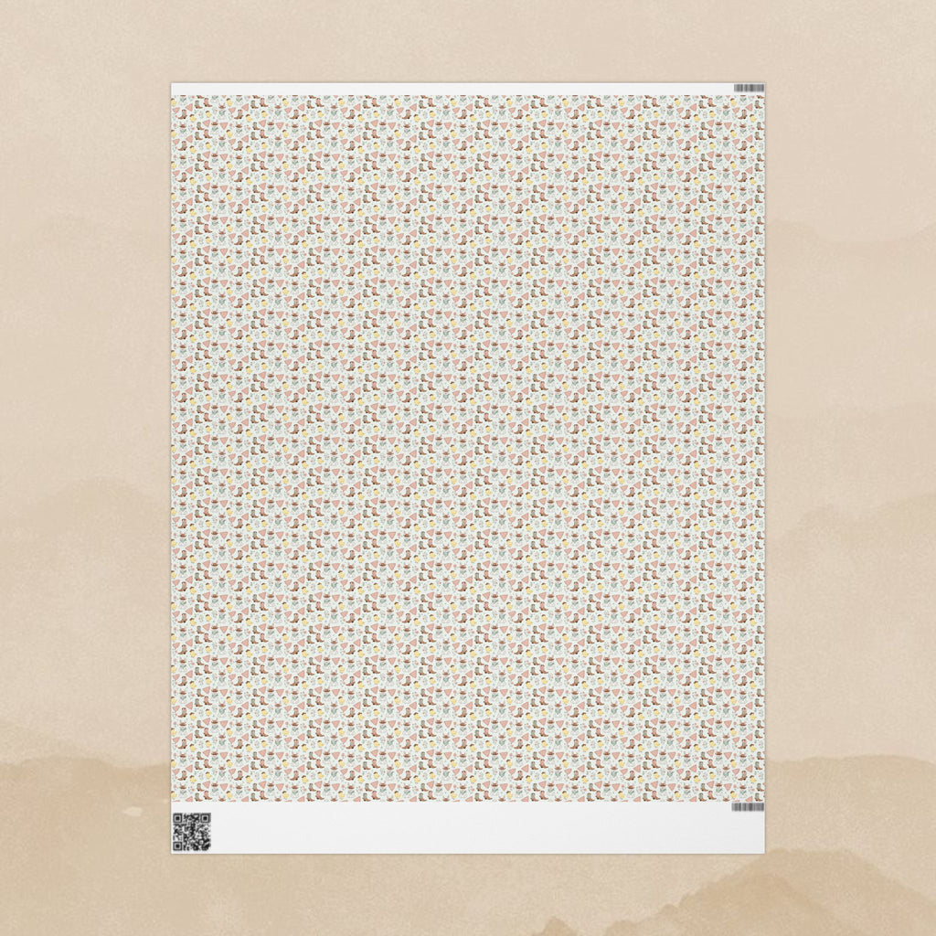 Western Easter Bunny Wrapping Papers