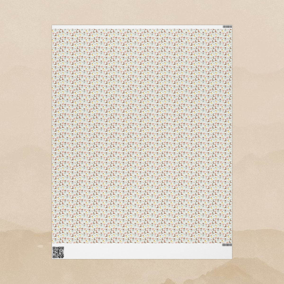 Western Easter Bunny Wrapping Papers