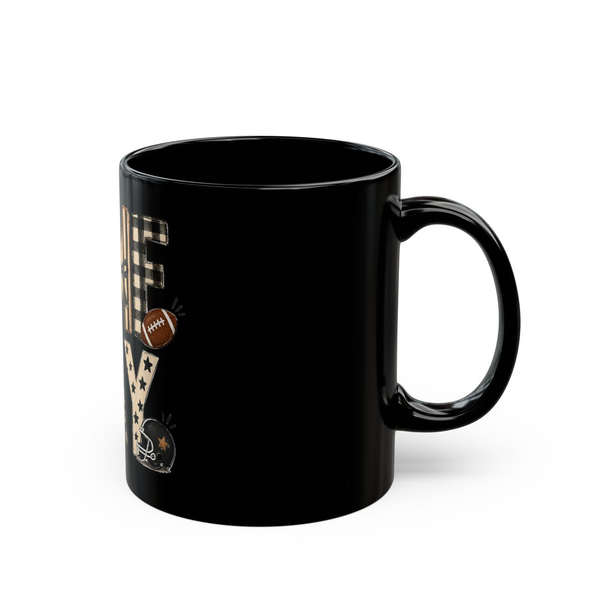 Game Day Black Mug