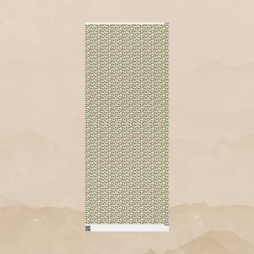 Ice Cream Cones Wrapping Paper | Patterned Gift Wrap, Dessert Party