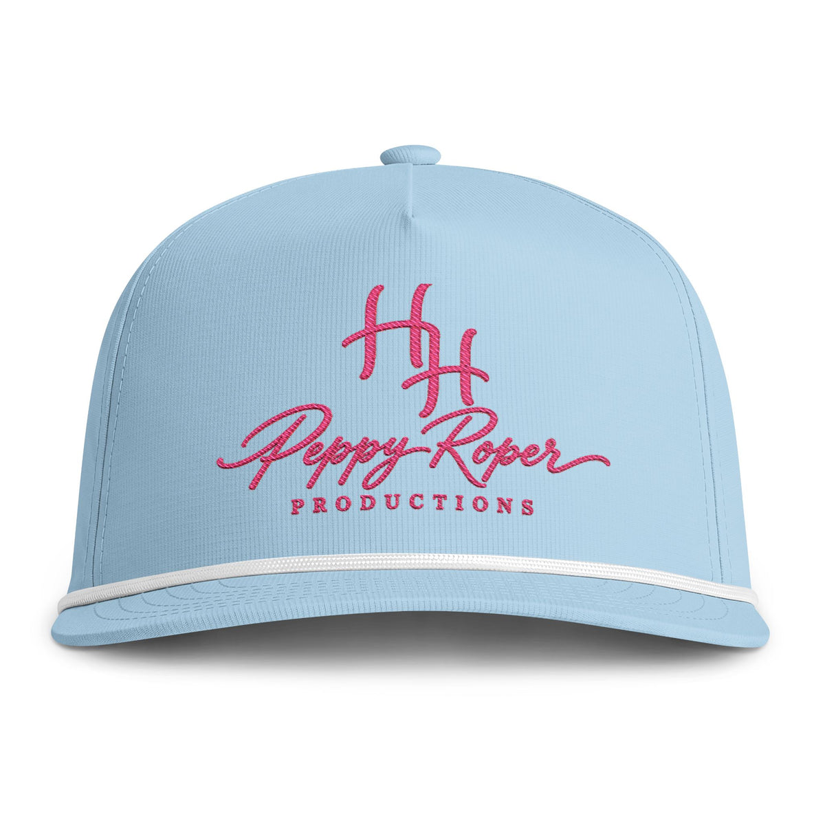 Custom Embroidered Business Logo Rope Hat | Personalized Company Hats & Branding Sunwashed