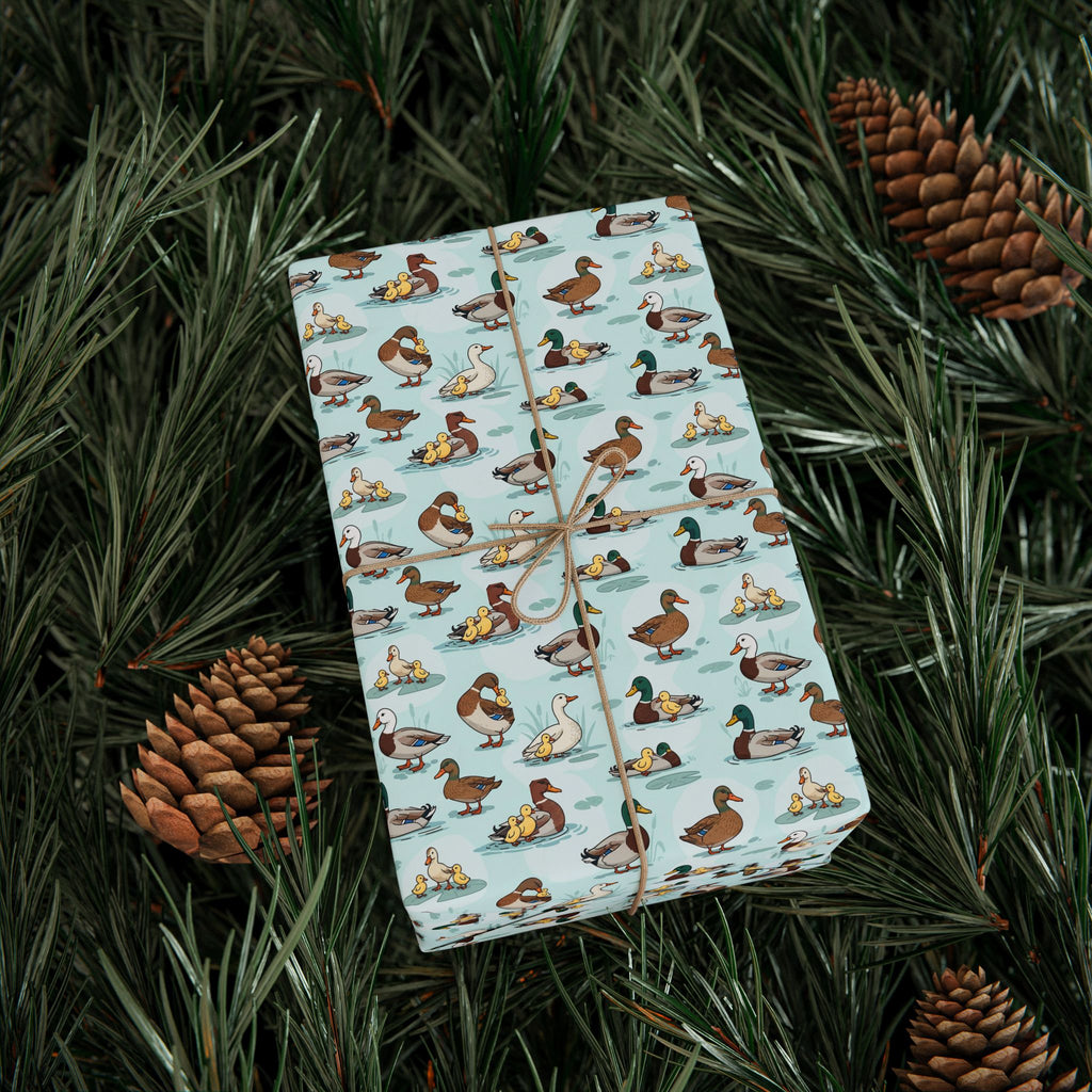 Whimsical Ducks Wrapping Paper