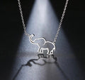 Beautiful Stainless Steel Elephant Necklace