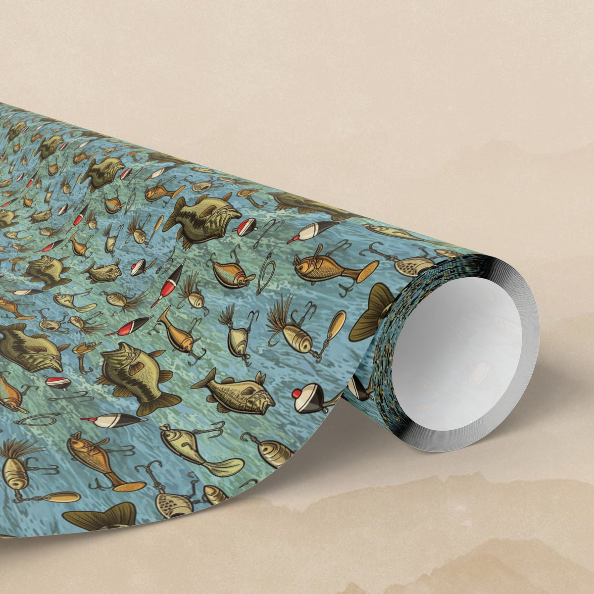 Fish Pattern Wrapping Paper