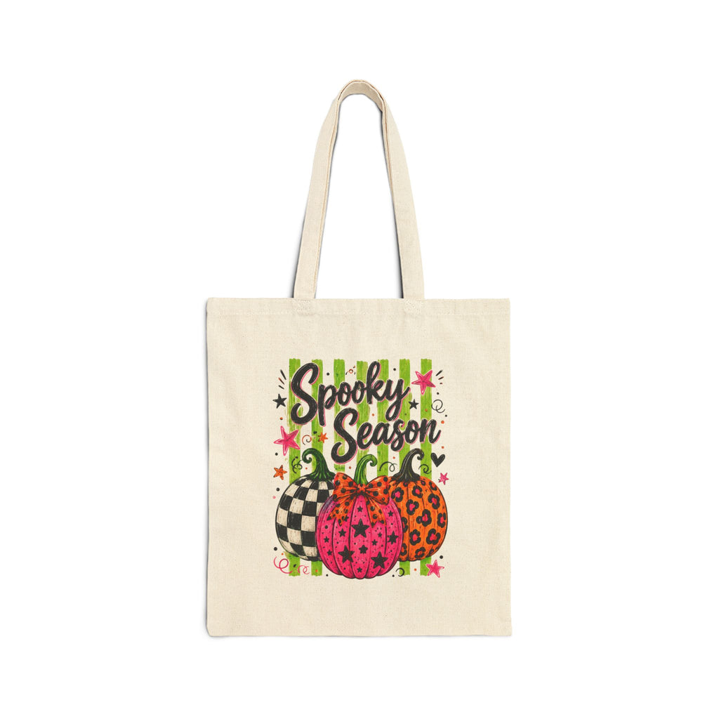 Spooky Season Pumpkin Tote Bag