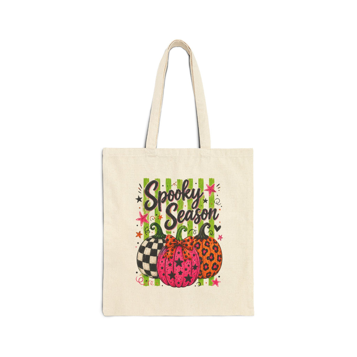 Spooky Season Pumpkin Tote Bag