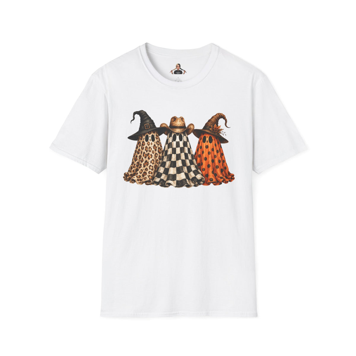 Checkered Ghost T-Shirt